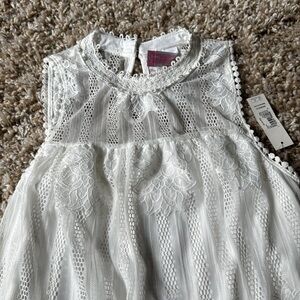 Homecoming White Lace Dress